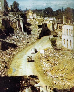 Ciudad despu�s de un bombardeo